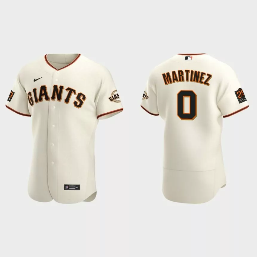 Carlos Martinez San Francisco Giants Authentic Home Jersey – Cream