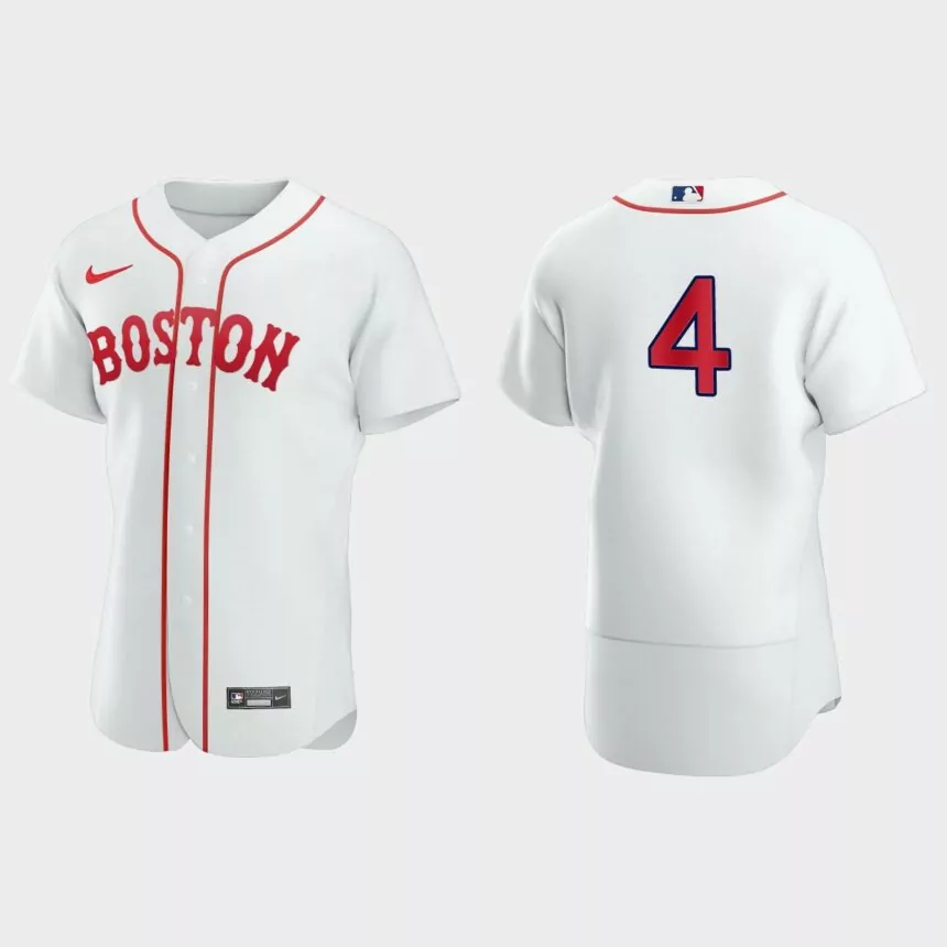 Carney Lansford Boston Red Sox 2021 Patriots’ Day Authentic Jersey – White