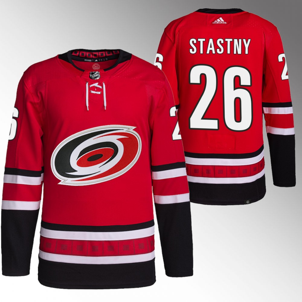 Carolina Hurricanes Paul Stastny Red Primegreen Authentic Home Jersey