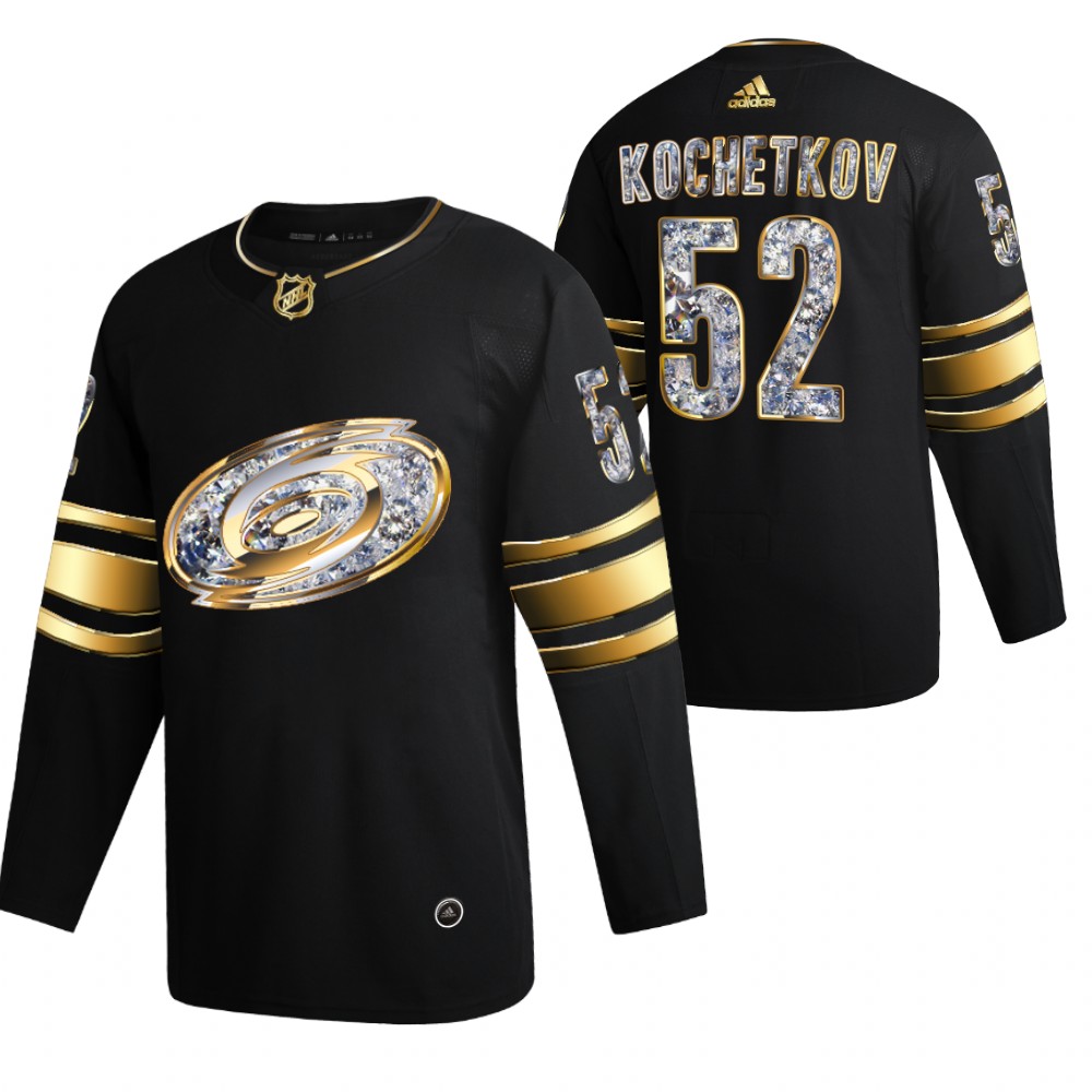 Carolina Hurricanes Pyotr Kochetkov Black 2022 Stanley Cup Playoffs Diamond Edition Jersey