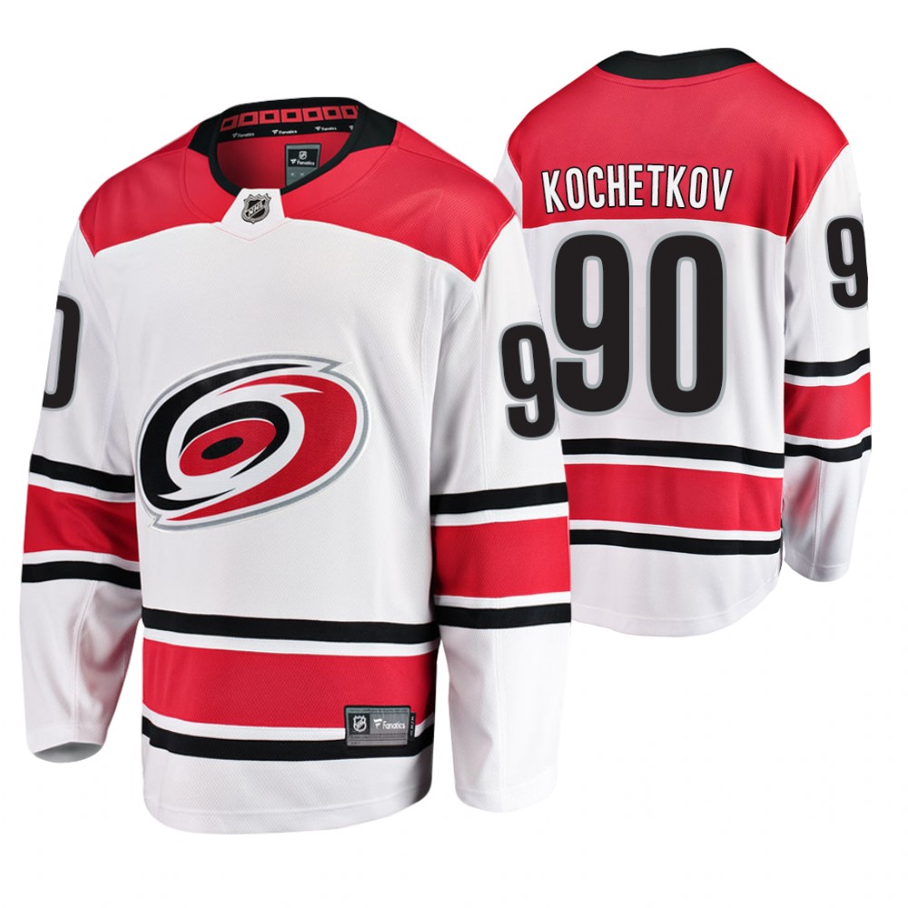 Carolina Hurricanes Pyotr Kochetkov Men's Away Breakaway Player Jersey