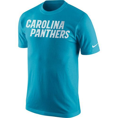 Carolina Panthers Blue Wordmark T-Shirt