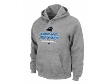 Carolina Panthers Critical Victory Pullover Hoodie Grey