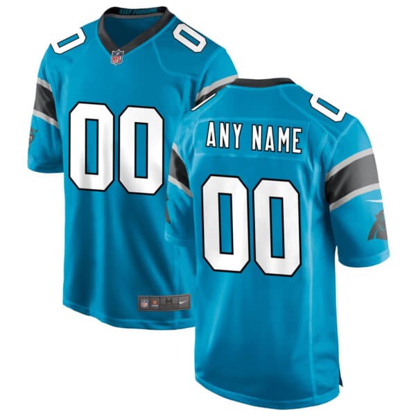 Carolina Panthers Custom Name and Numbers Jersey  Collection –  All Stitched