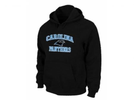 Carolina Panthers Heart & Soul Pullover Hoodie Black