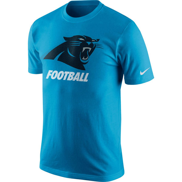 Carolina Panthers Nike Facility T-Shirt Blue
