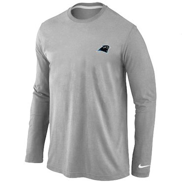Carolina Panthers Sideline Legend Authentic Long Sleeve T-Shirt Grey