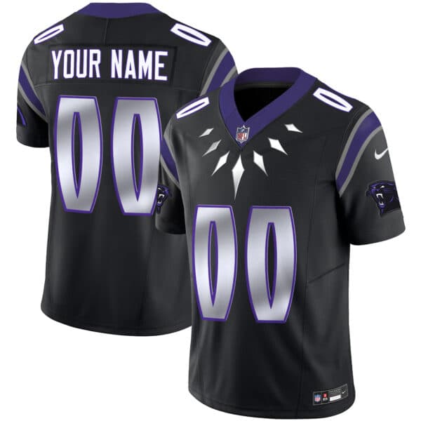 Carolina Panthers Wakanda Vapor Limited Custom Jersey –  All  Stitched