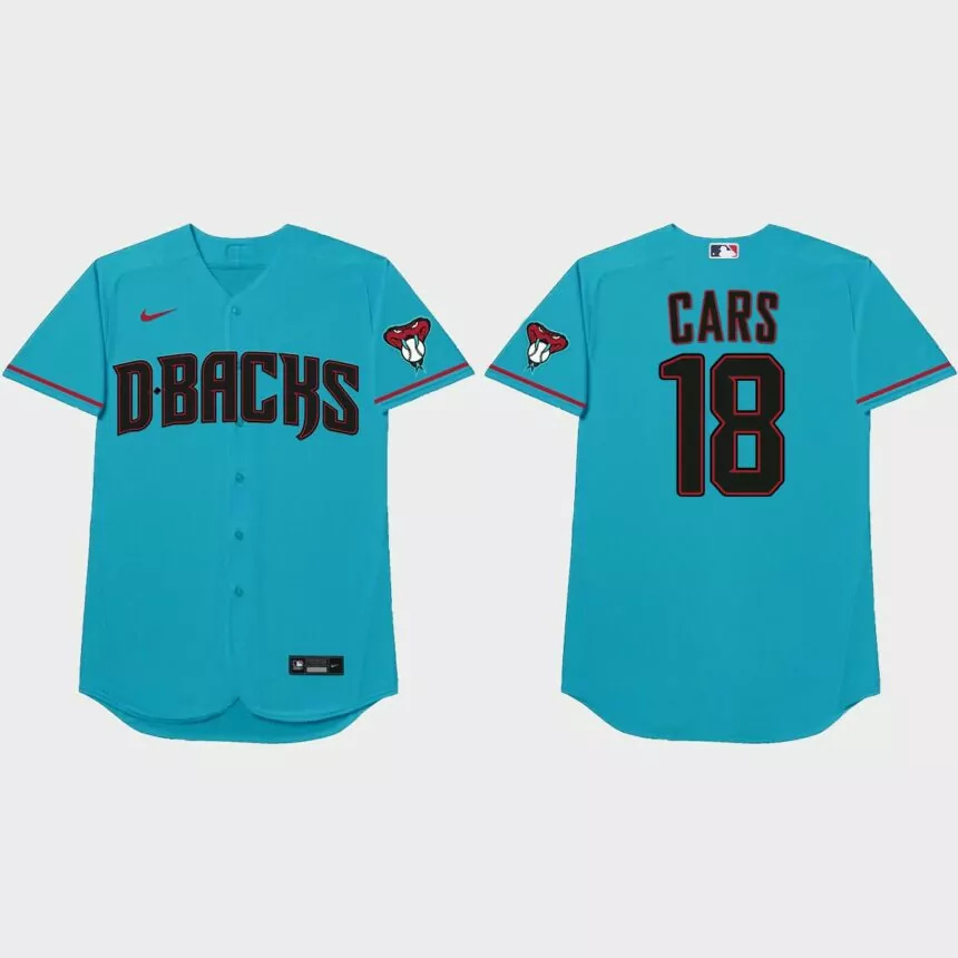 Carson Kelly Nickname Diamondbacks 2021 Players’ Weekend Cars Jersey – Blue.jpg