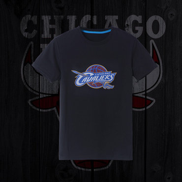 Cavaliers Fresh Logo Black Men's Short Sleeve T-Shirt