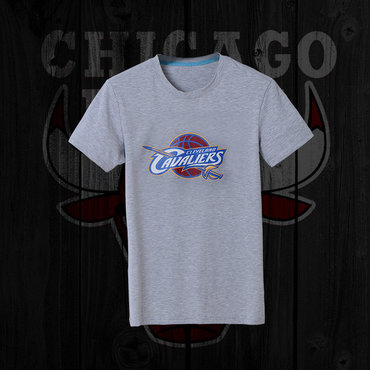 Cavaliers Fresh Logo Grey Men's Short Sleeve T-Shirt