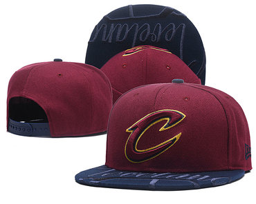 Cavaliers Team Logo Red Adjustable Hat GS