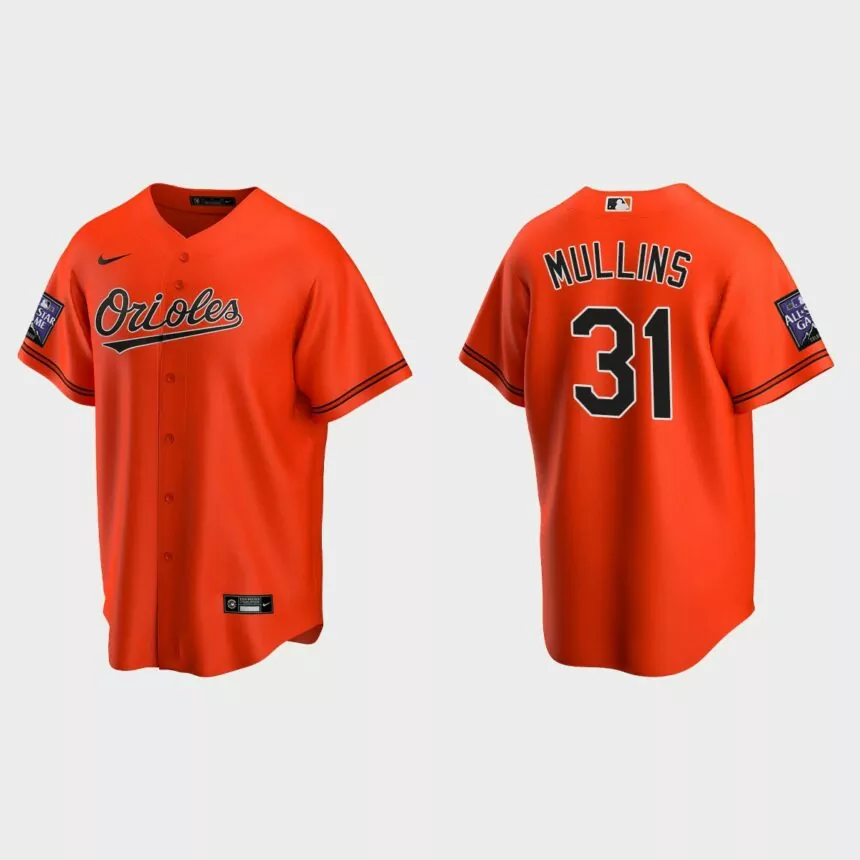 Cedric Mullins Baltimore Orioles 2021 All-Star Game Alternate Replica Jersey – Orange
