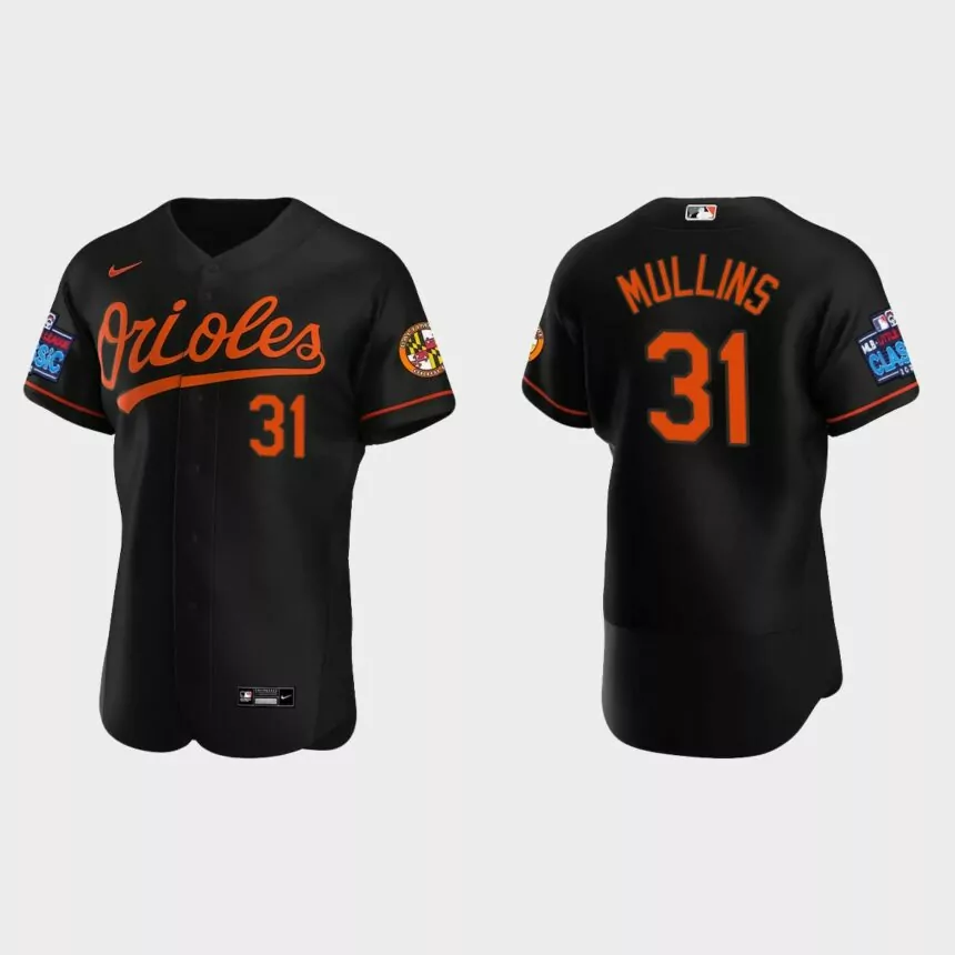 Cedric Mullins Baltimore Orioles 2022 Little League Classic Authentic Jersey – Black的副本