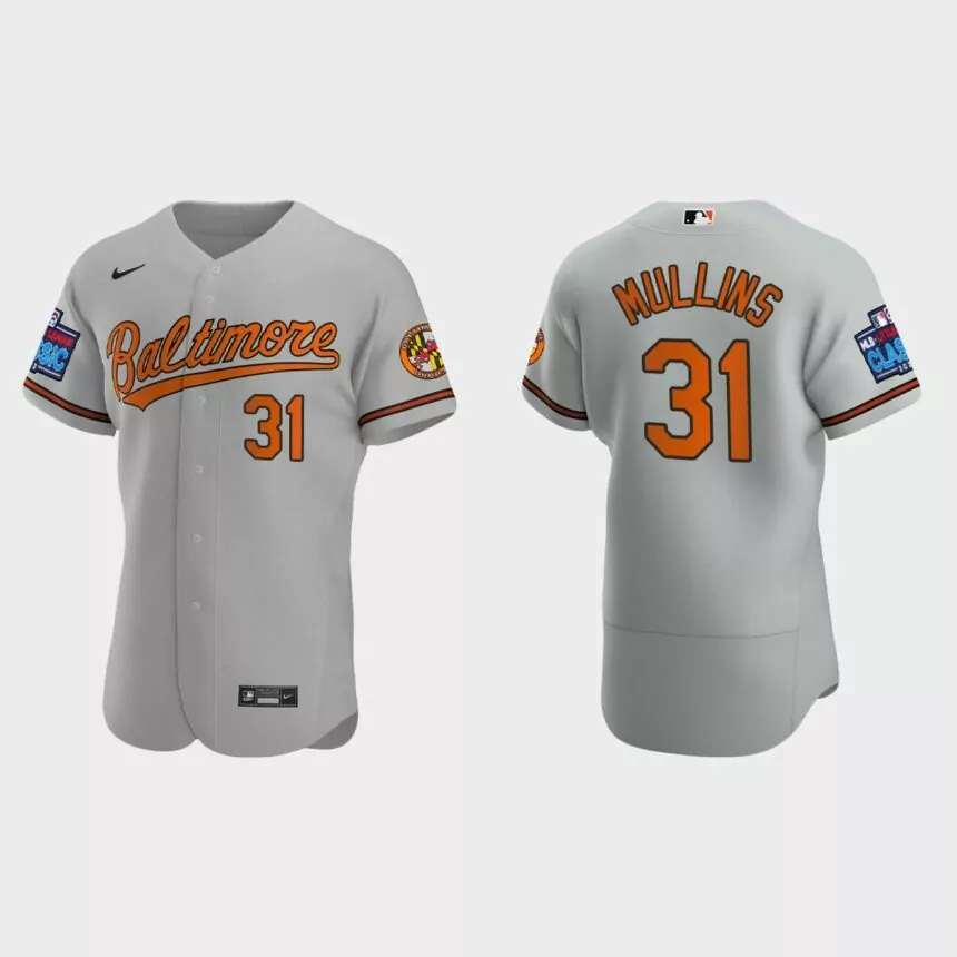 Cedric Mullins Baltimore Orioles 2022 Little League Classic Authentic Jersey – Gray
