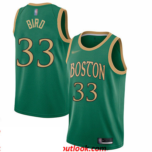 Celtics #33 Larry Bird Green Basketball Swingman City Edition 2019 20 Jersey