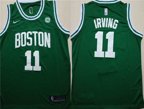 Celtics 11 Kyrie Irving Green Nike Swingman Jersey