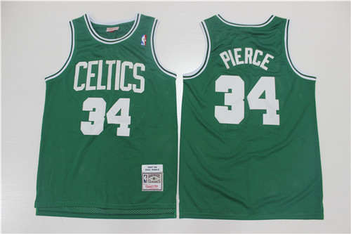 Celtics 34 Paul Pierce Green 2007-08 Hardwood Classics Swingman Jersey