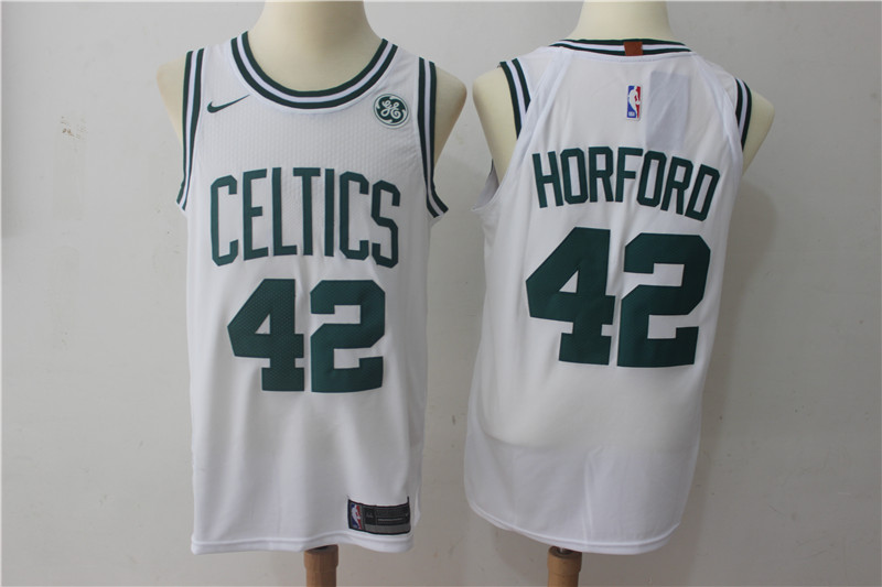 Celtics 42 Al Horford White Nike Jersey