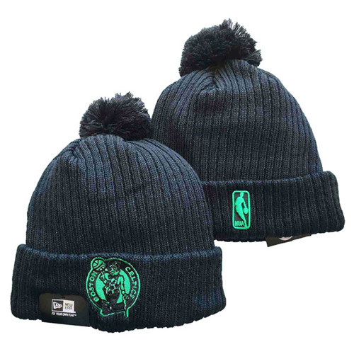 Celtics Black Knit Hat -YD