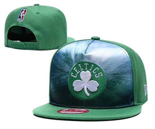 Celtics Galaxy Logo Green Adjustable Hat TX
