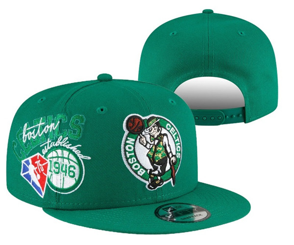 Celtics Green Snapback Hat --YD