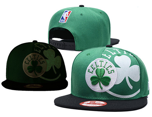 Celtics Team Logo Green Adjustable Hat GS