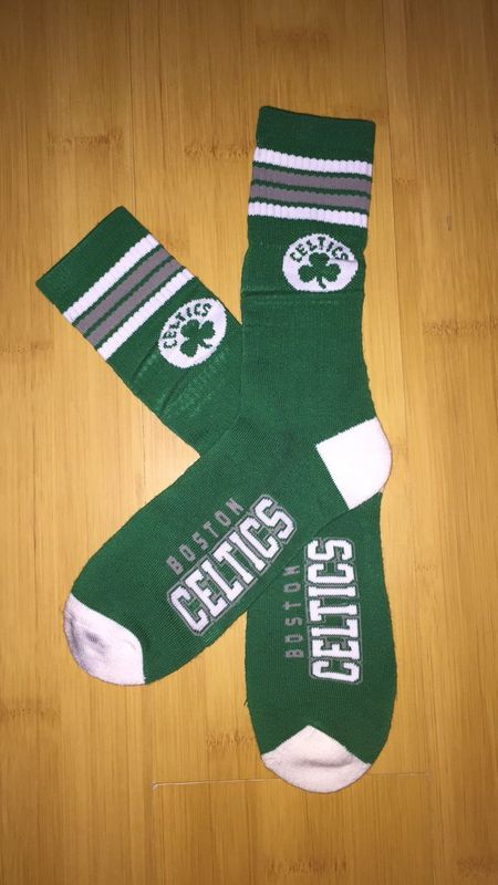 Celtics Team Logo Green NBA Socks