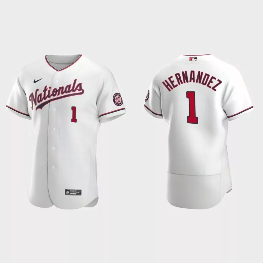 Cesar Hernandez Washington Nationals Authentic Alternate Jersey – White