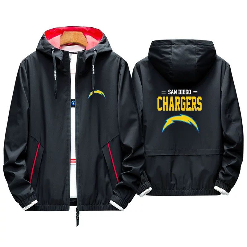 Chargers Black Jacket