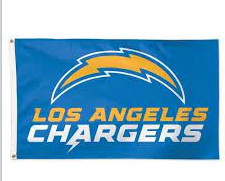 Chargers Flag Size 3x5FT