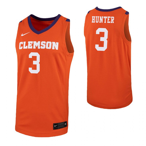 Chase Hunter Jersey Orange Clemson Tigers Replica