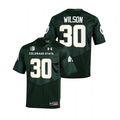 Chase Wilson Colorado State Rams Green 2022 College Football Jersey