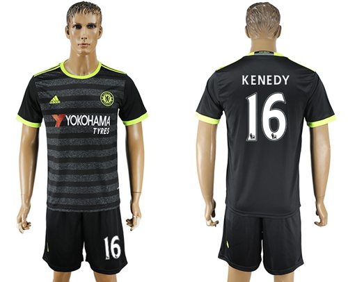 Chelsea #1 Cech Away Soccer Club Jersey