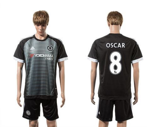 Chelsea #8 Oscar SEC Away Soccer Club Jersey