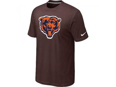 Chicago Bears Brown Tean Logo T-Shirt