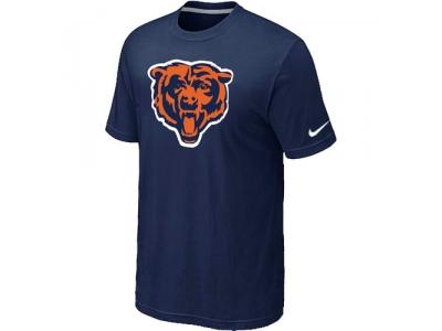Chicago Bears D.Blue Tean Logo T-Shirt