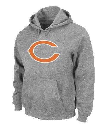 Chicago Bears Logo Pullover Hoodie Grey
