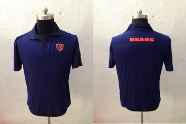 Chicago Bears NFL polo T-shirt Blue