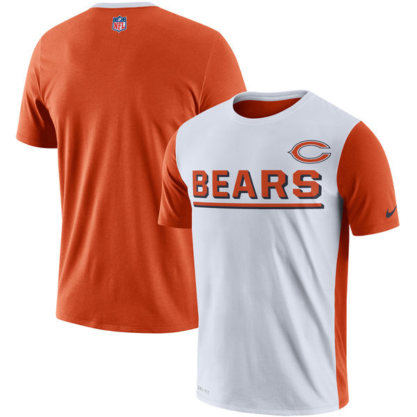 Chicago Bears Nike Champ Drive 2.0 Performance T-Shirt White