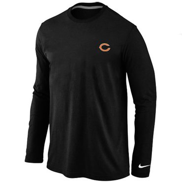 Chicago Bears Sideline Legend Authentic Long Sleeve T-Shirt Black