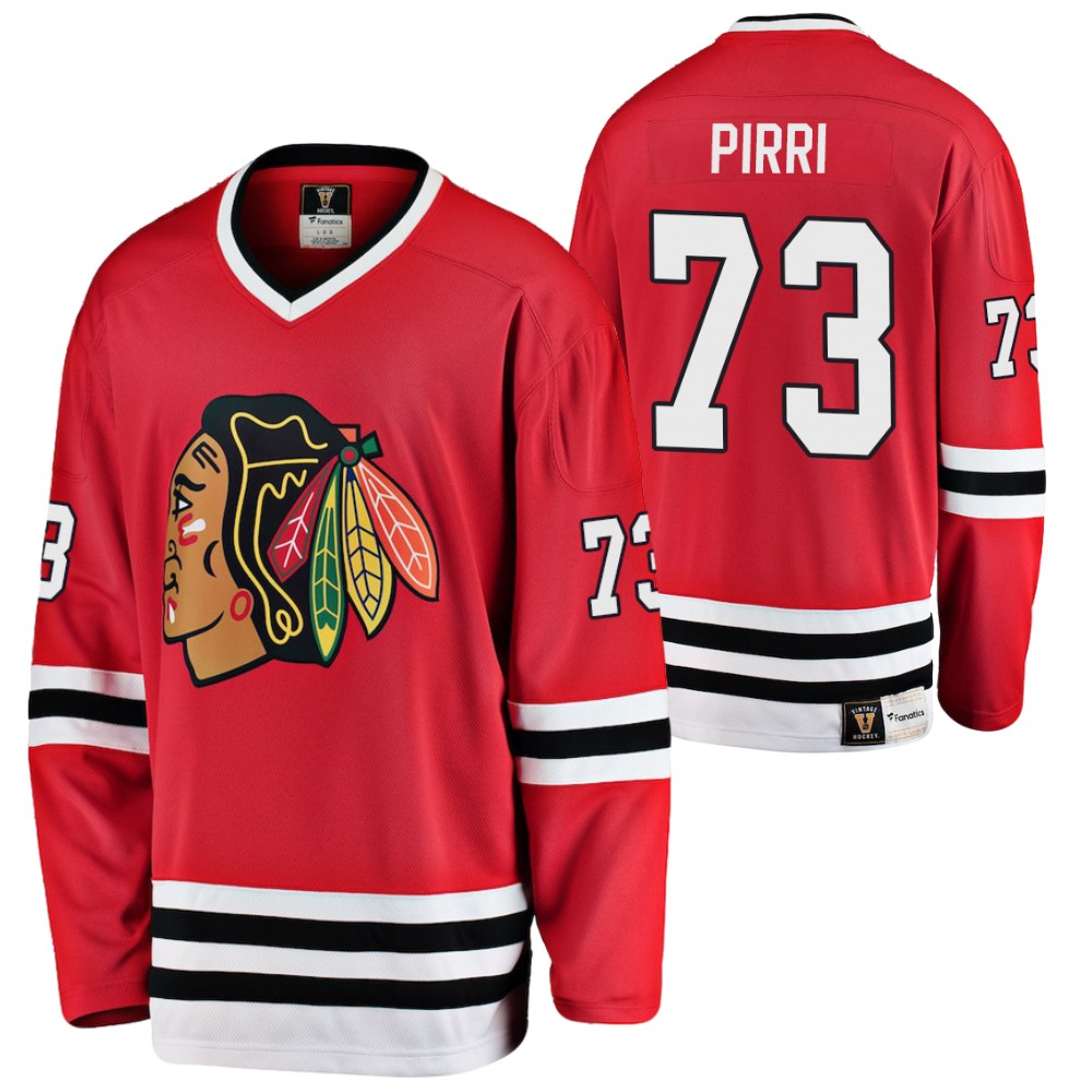 Chicago Blackhawks Brandon Pirri Red Heritage Premier Breakaway 2020-21 Jersey