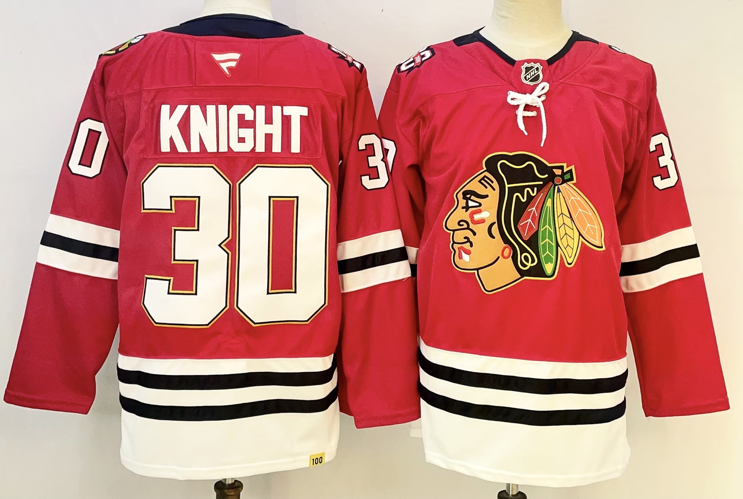 Chicago Blackhawks Jersey KNIGHT 30