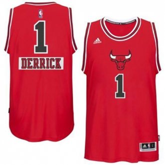 Chicago Bulls #1 Derrick Rose Red 2014-15 Christmas Day Stitched NBA Jersey