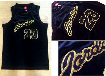 Chicago Bulls #23 Michael Jordan Black Anniversary Stitched NBA Jersey