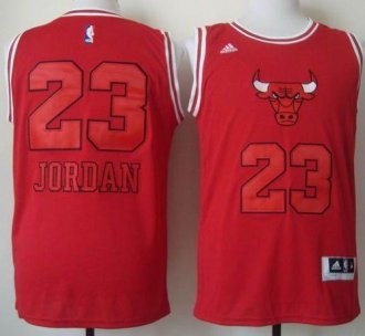 Chicago Bulls #23 Michael Jordan New Red Fashion Stitched NBA Jersey