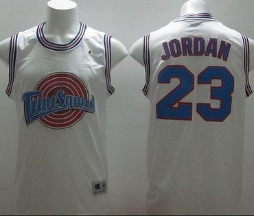Chicago Bulls #23 Michael Jordan White Tune Squad NBA Jersey