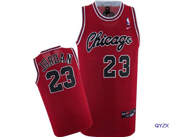 Chicago Bulls 23 Michael Jordan Red NBA Jerseys 2
