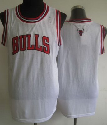 Chicago Bulls Blank White Revolution 30 NBA Jerseys