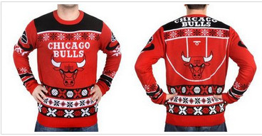 Chicago Bulls Men's NBA Ugly Sweater